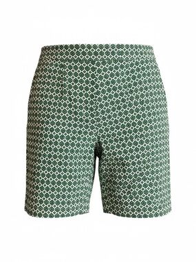 Madison Green Patterned Women’s Bermuda Shorts